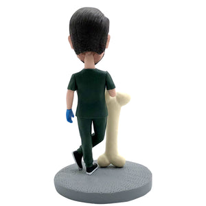Bobblehead personalizzato chirurgo ortopedico