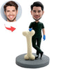 Bobblehead personalizzato chirurgo ortopedico