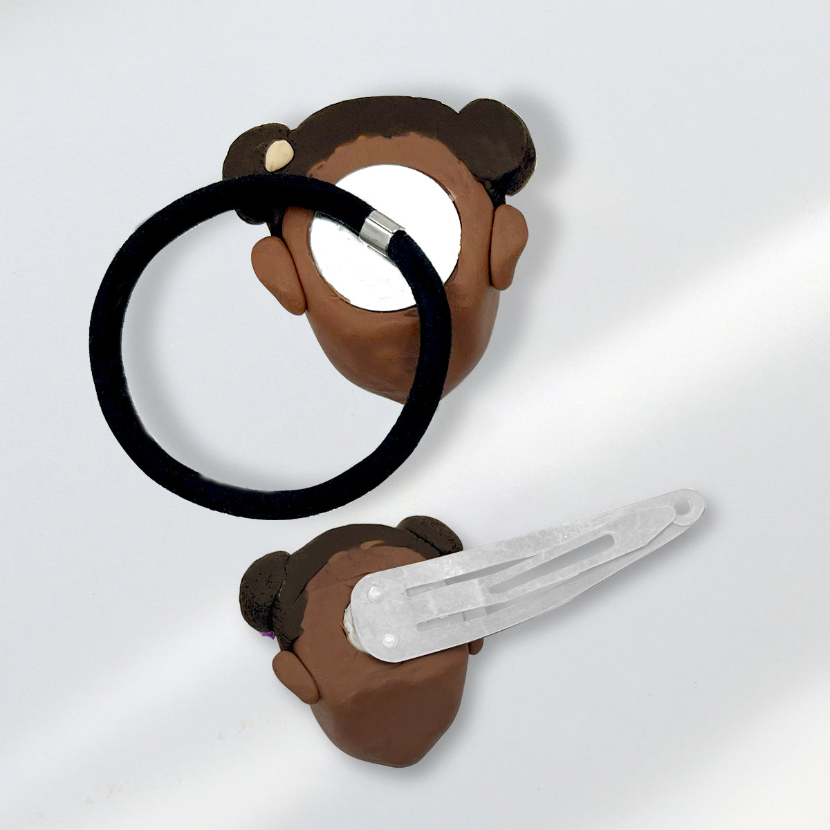 Corda per capelli con bobblehead personalizzata per bambina