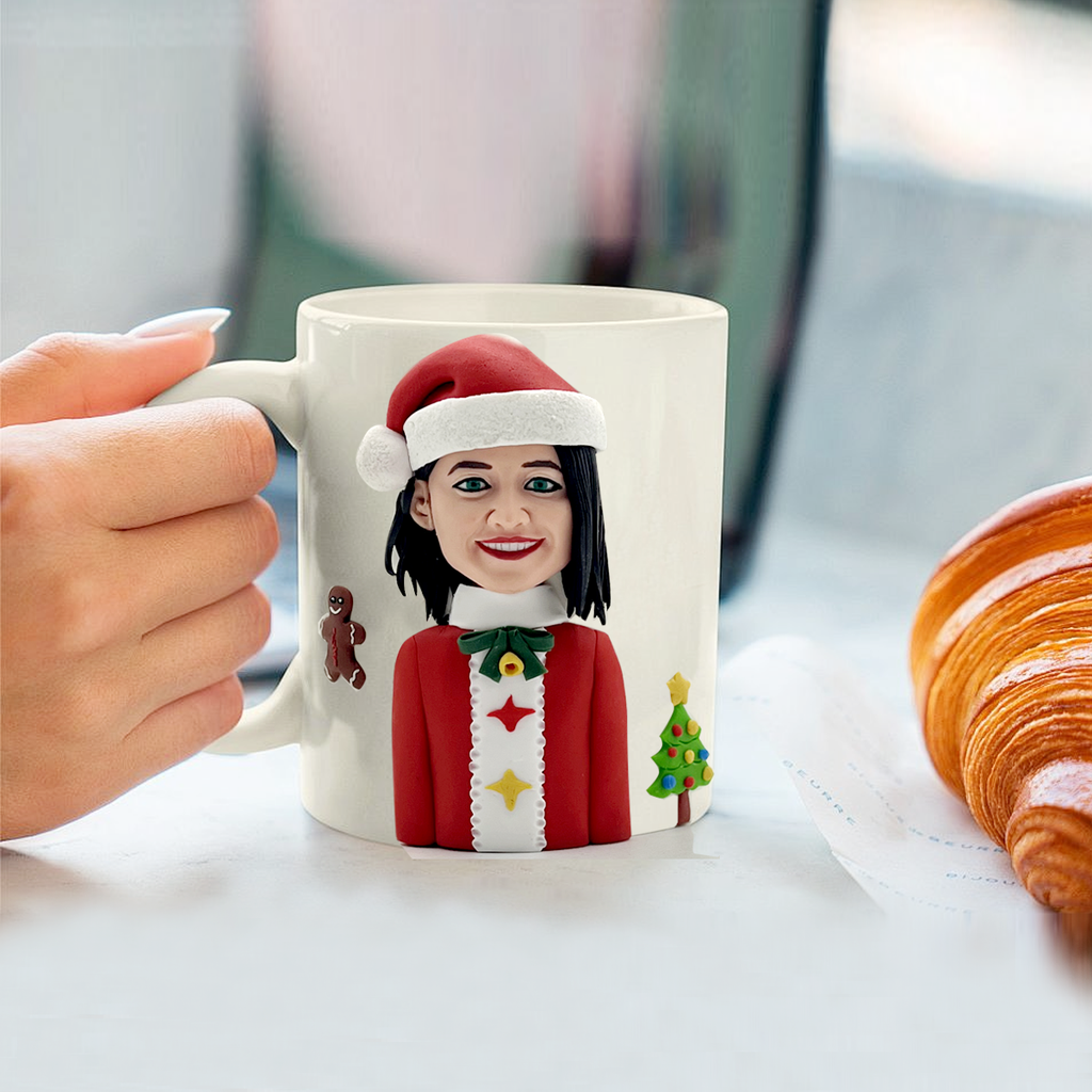 Tazza personalizzata con regalo di Natale