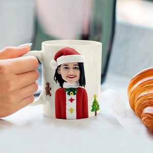Tazza personalizzata con regalo di Natale