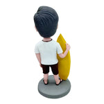Bobblehead personalizzato con tavola da surf
