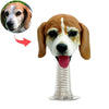 Cruscotto per auto personalizzato con cane bobblehead