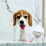 Cruscotto per auto personalizzato con cane bobblehead