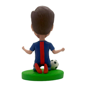 Bobblehead personalizzato con giocatore di football felice