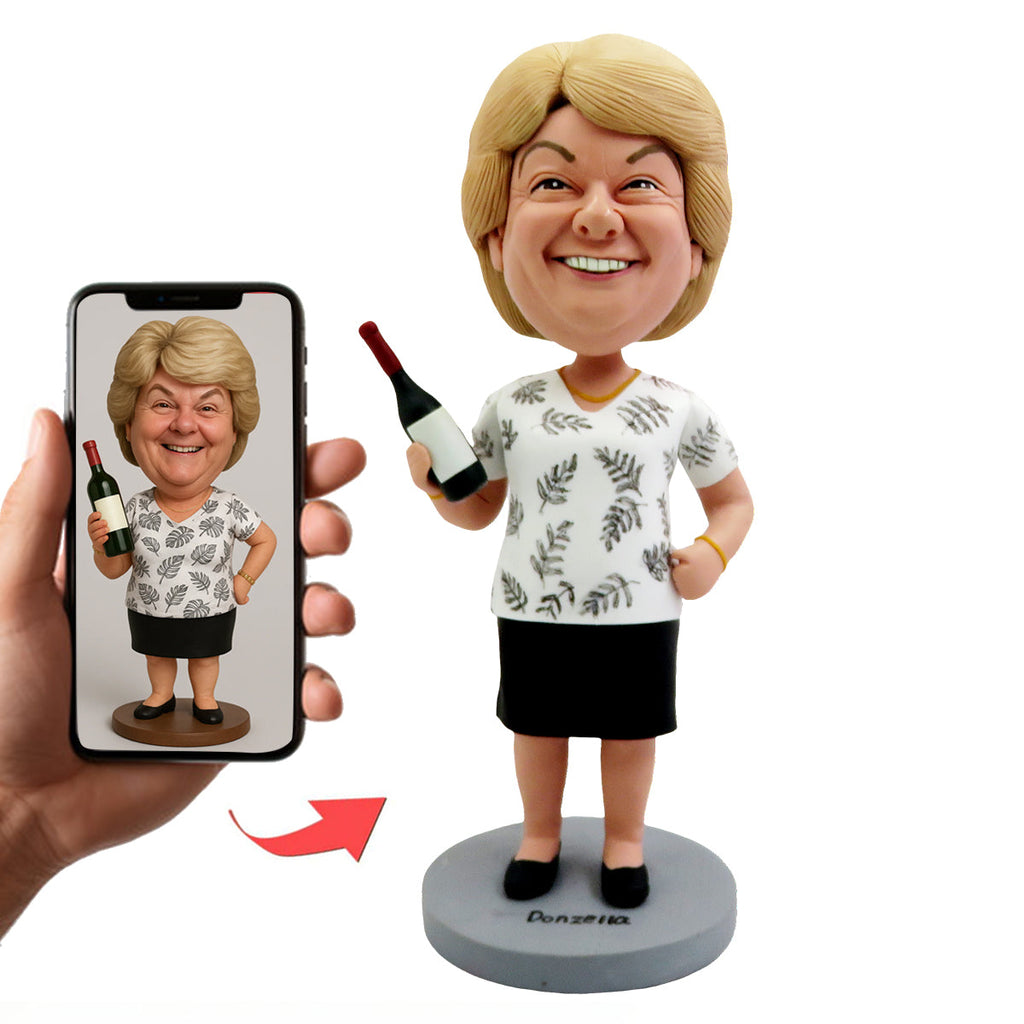 Bambole Bobblehead personalizzate dalla tua immagine/avatar AI in stile cartone animato