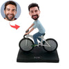 Bobblehead personalizzato con ciclista