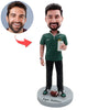 Bobblehead personalizzato per allenatore di calcio