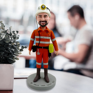 Bobblehead personalizzato del minatore