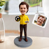 Statuetta personalizzata del tassista Bobblehead