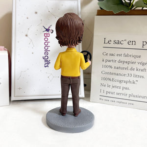 Statuetta personalizzata del tassista Bobblehead