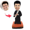 Bobblehead personalizzato per laureati maschili