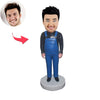 Bobblehead personalizzato con jeans da uomo