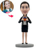 Bambola Bobblehead regalo per capo donna