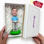 Bambola Bobblehead regalo per allenatore
