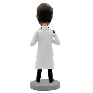 Bambola Bobblehead personalizzata da dottore per uomo