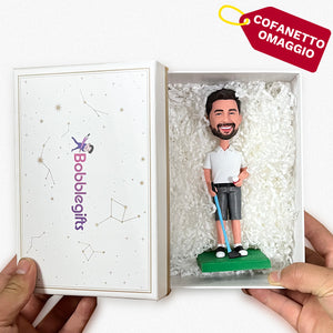 Custom Family Bobblehead Record Beautiful Moments