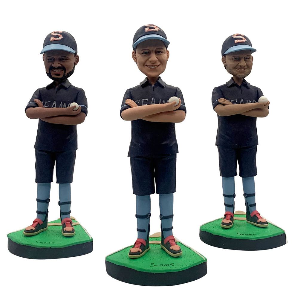 Bambola bobblehead personalizzata a forma di giocatore di tennis