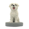 Bobblehead personalizzato per animali domestici - Cane bianco