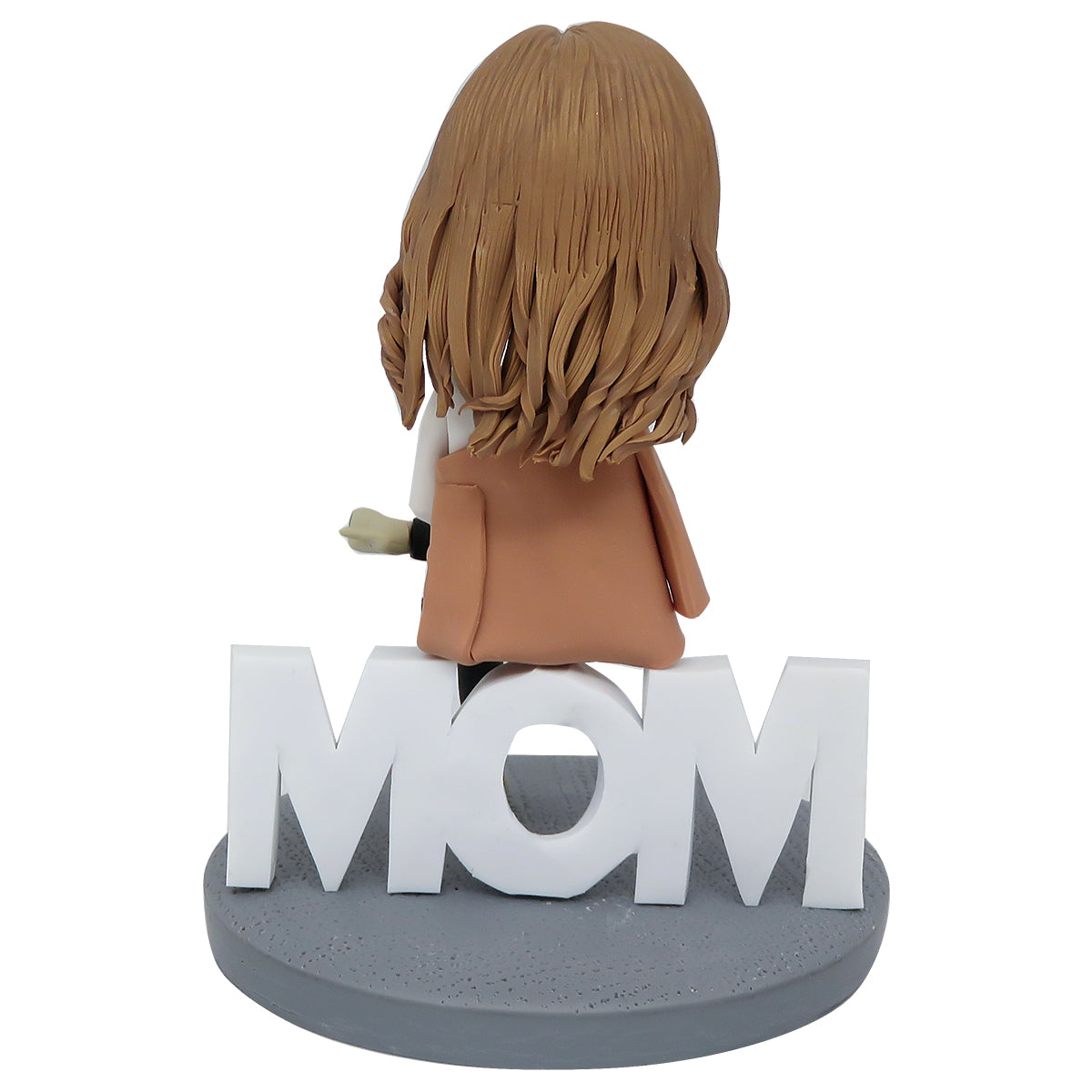 Bobblehead personalizzato raffigurante una mamma autoritaria, regalo per la festa della mamma