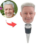 Tappi per bottiglie di vino personalizzati con bobblehead