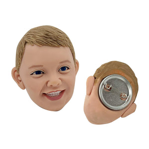 Bobblehead con distintivo personalizzato per bambini