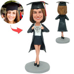 Bobblehead personalizzato - Buona laurea