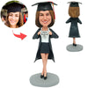 Bobblehead personalizzato - Buona laurea