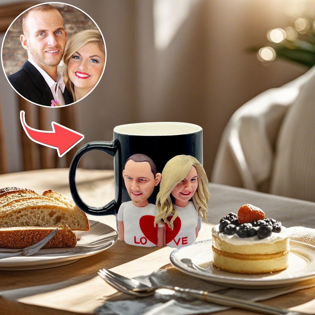 Tazza regalo personalizzata per coppia