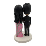 Bobblehead personalizzato con coppia indiana