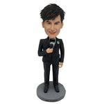 Bambola Bobblehead regalo per MC di nozze