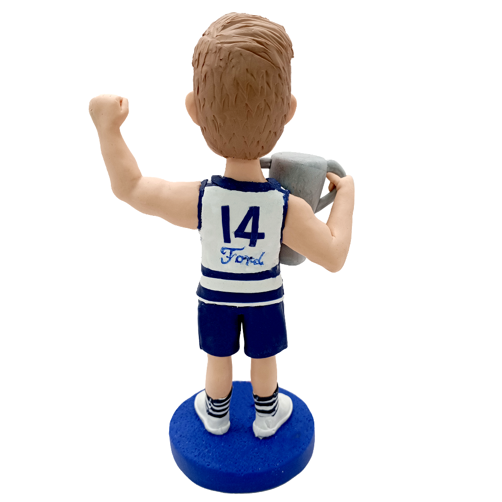 Momento campione con bobblehead personalizzato