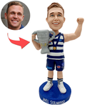 Momento campione con bobblehead personalizzato