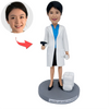 Regalo personalizzato con bobblehead di dentista femminile
