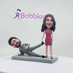Idee regalo per San Valentino - Bobblehead personalizzato con coppia divertente