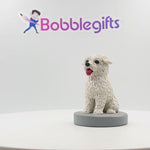 Bobblehead personalizzato per animali domestici - Cane bianco