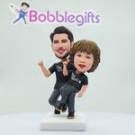 Bobblehead personalizzato padre e figlio per i regali della festa del papà