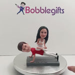 Idee regalo per San Valentino - Coppia yoga con bobblehead personalizzato
