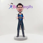 Bambola Bobblehead personalizzata da dottore per uomo