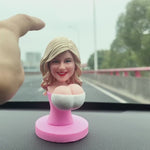 Bobblehead personalizzato con donna divertente